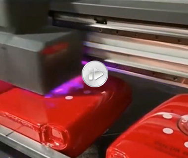 皮革皮箱打印，uv全自動打印機